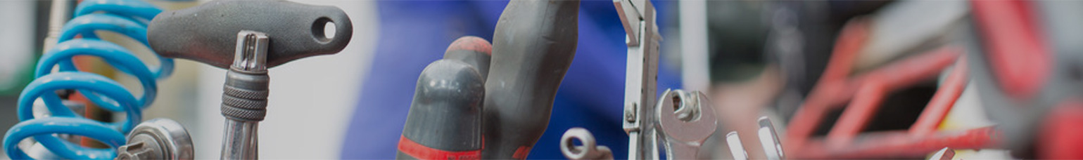 Close-up of workshop tools